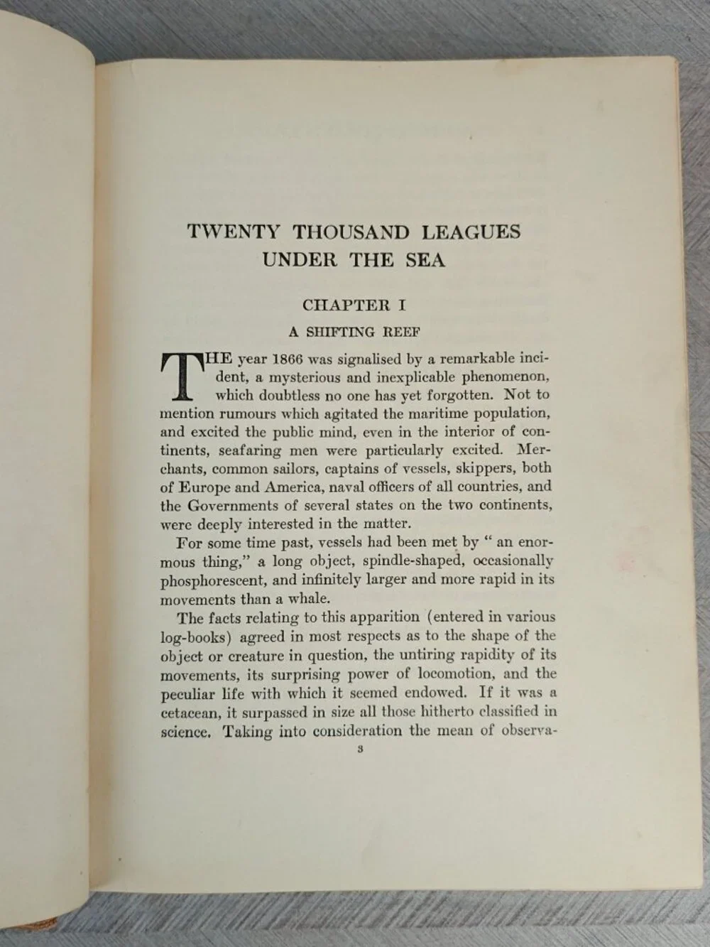 Twenty Thousand Leagues Under The Sea Jules Verne Hardcover 1932 Sci-Fi